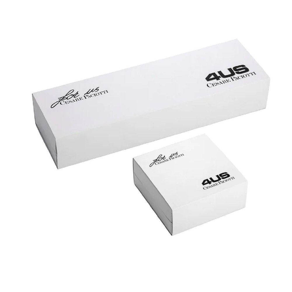 4Us Cesare Paciotti - Collana Uomo - Acciaio Inossidabile