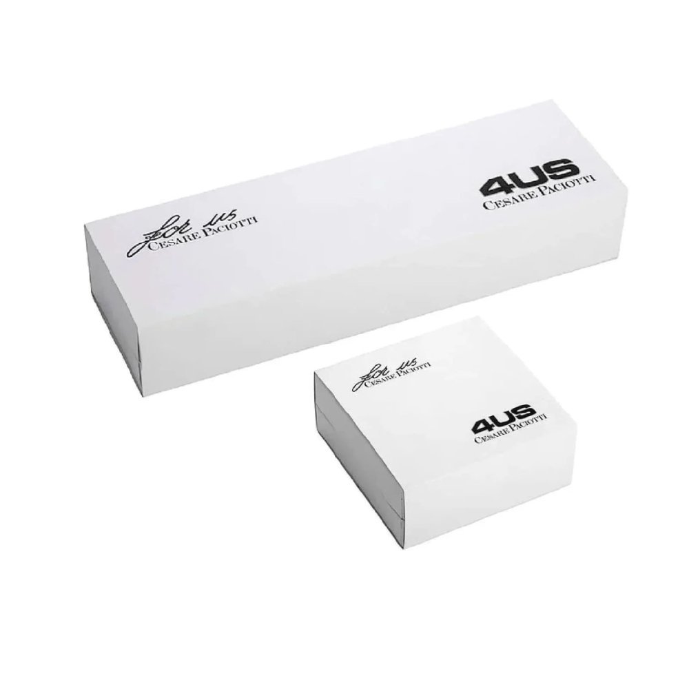 4Us Cesare Paciotti - Bracciale Semirigido - Acciaio Lucido