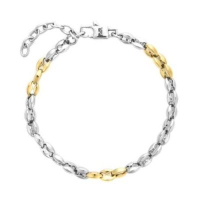 4Us Cesare Paciotti - Bracciale Acciaio - Pvd Oro