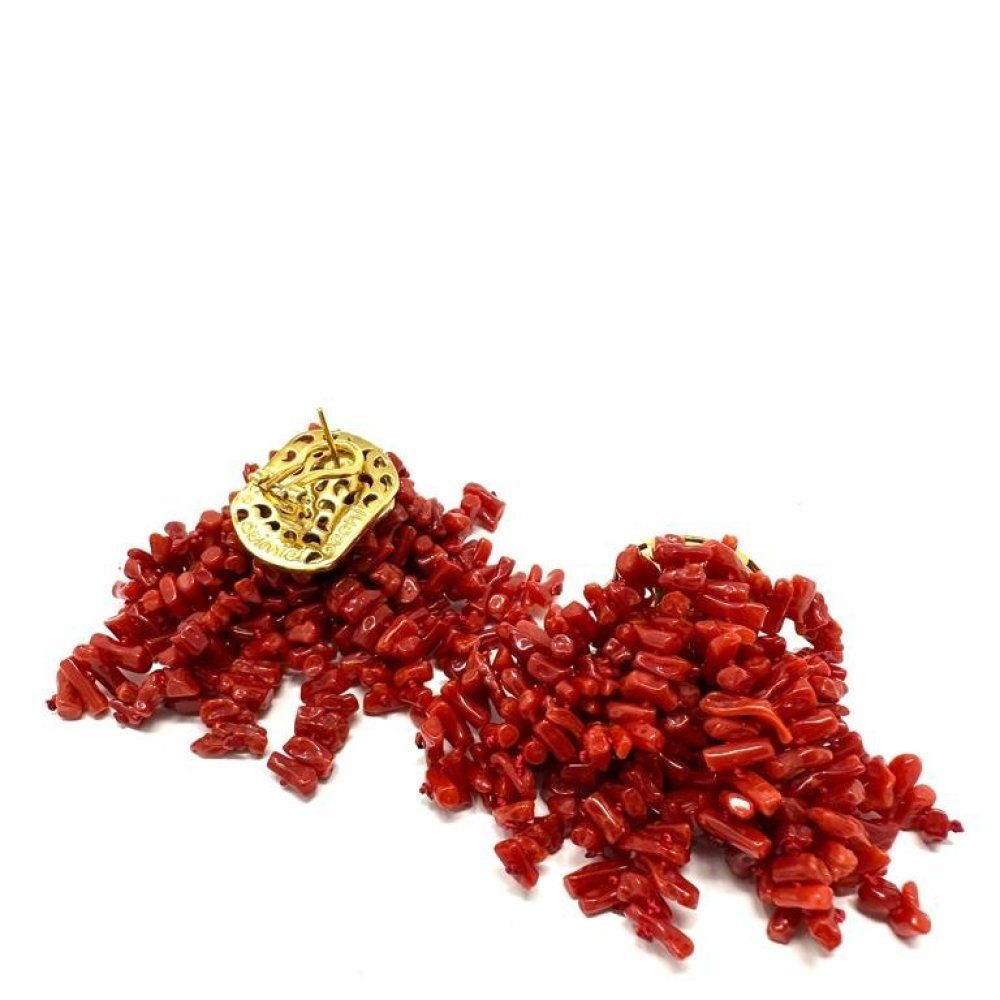 Lucedeimieiocchi - Orecchini Clarissa - Rosso