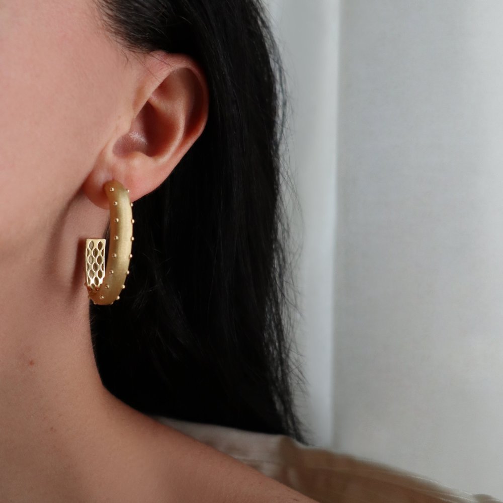 Lucedeimieiocchi - Orecchini Gocce Di Luce - Cerchio