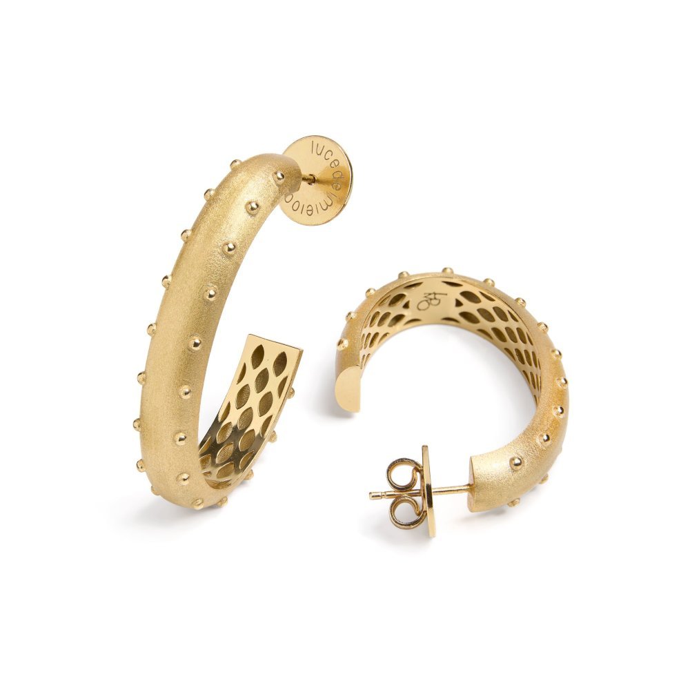 Lucedeimieiocchi - Orecchini Gocce Di Luce - Cerchio