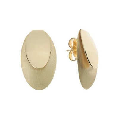 Aquaforte - Orecchini Vintage - Argento 925 - Oro 23Kt