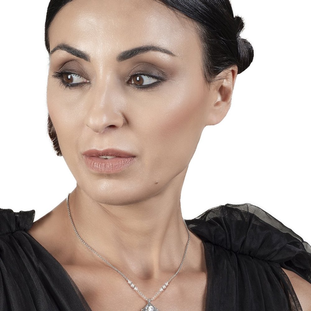 Spadafora - Collana Rhombus - Verde Chiaro