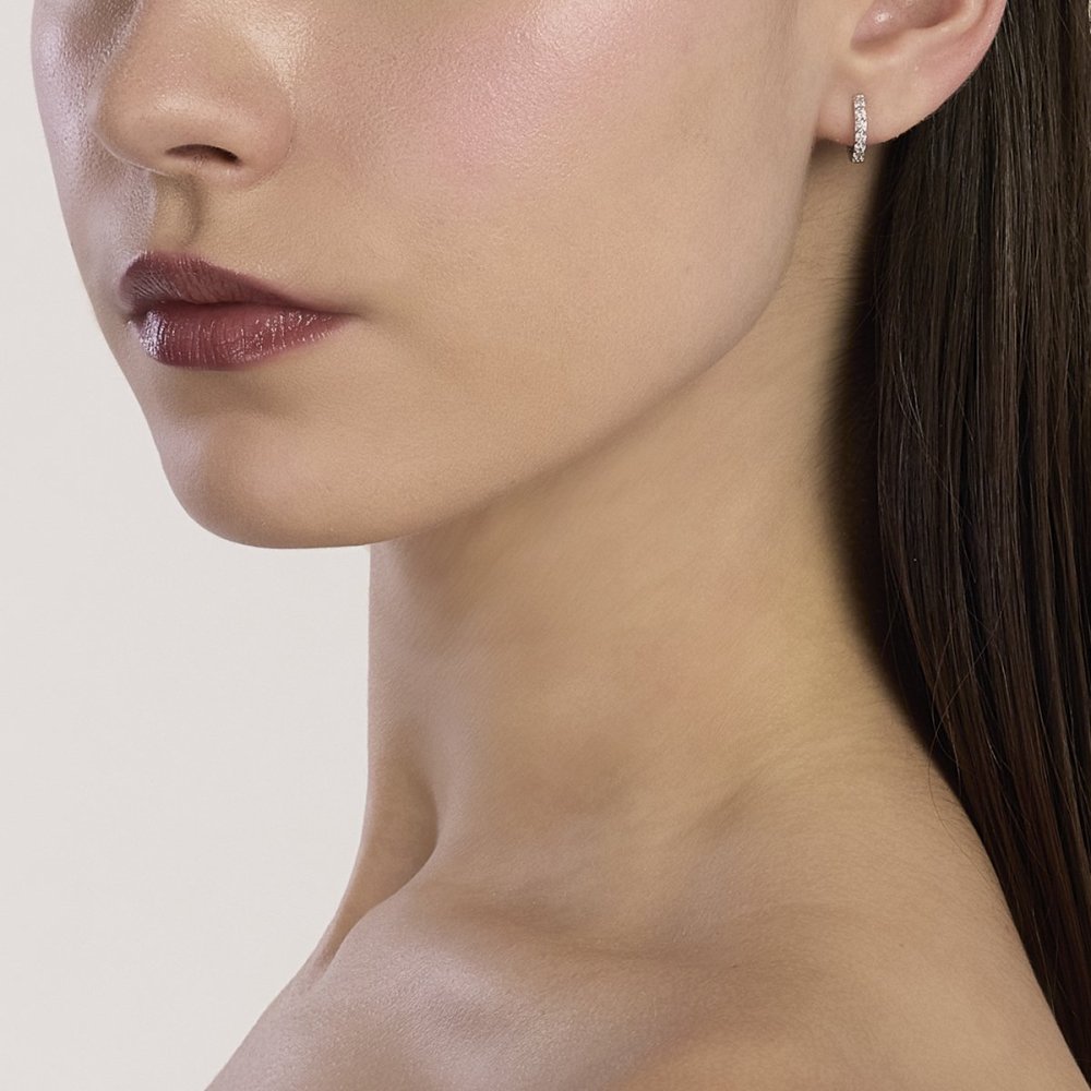 Mabina - Orecchini In Argento - Diamanti Lab Grown