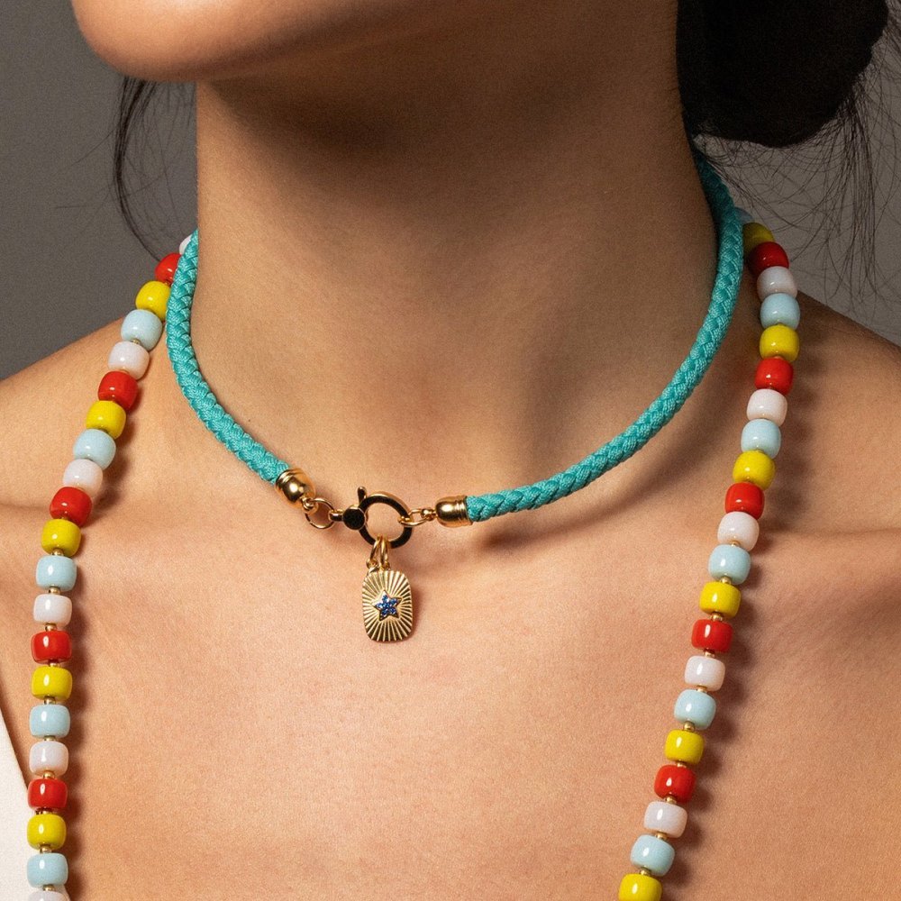 Rue Des Mille - Girocollo Bold Cord - Poliestere - Moschettone