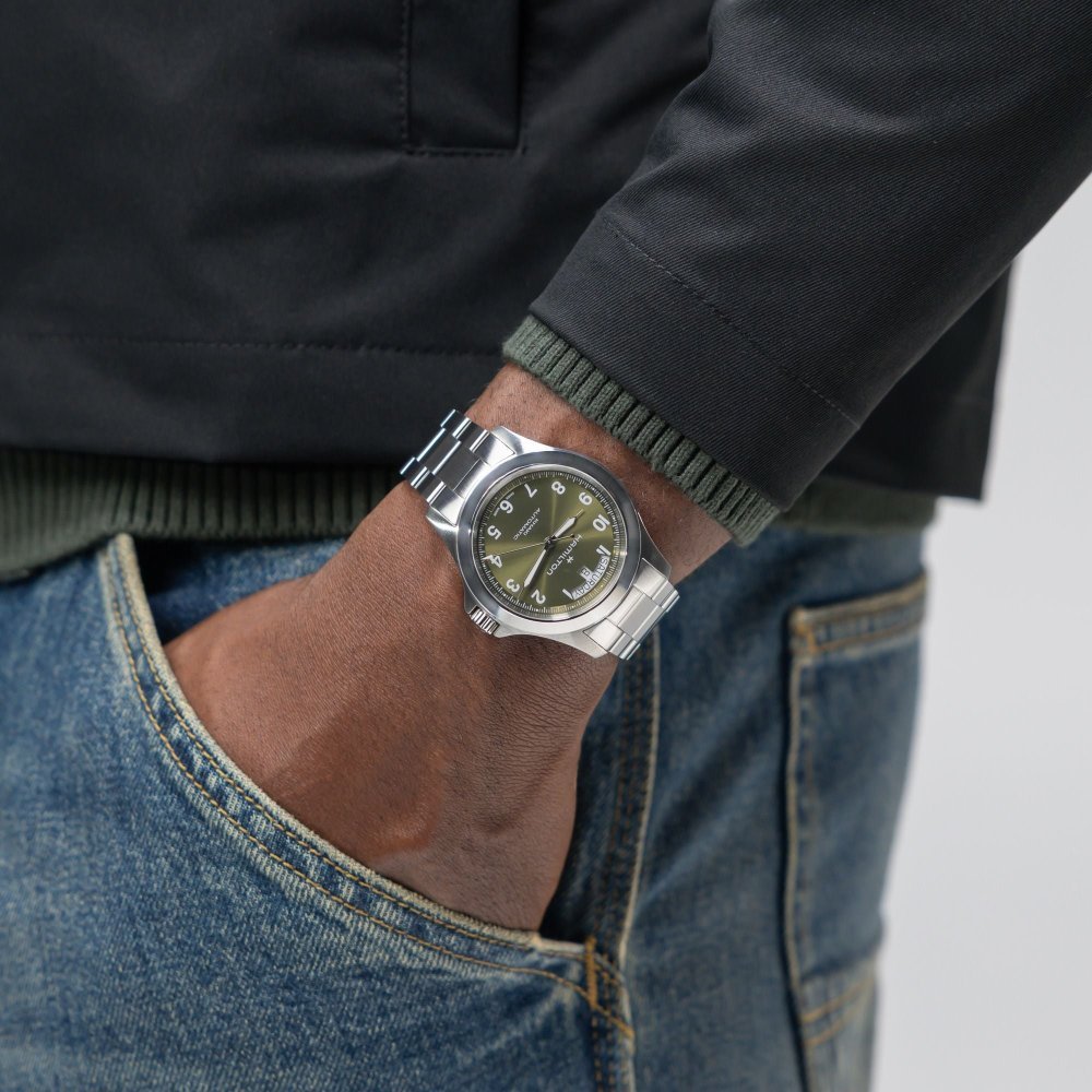 Hamilton - Khaki Field King - 40 Mm - Verde