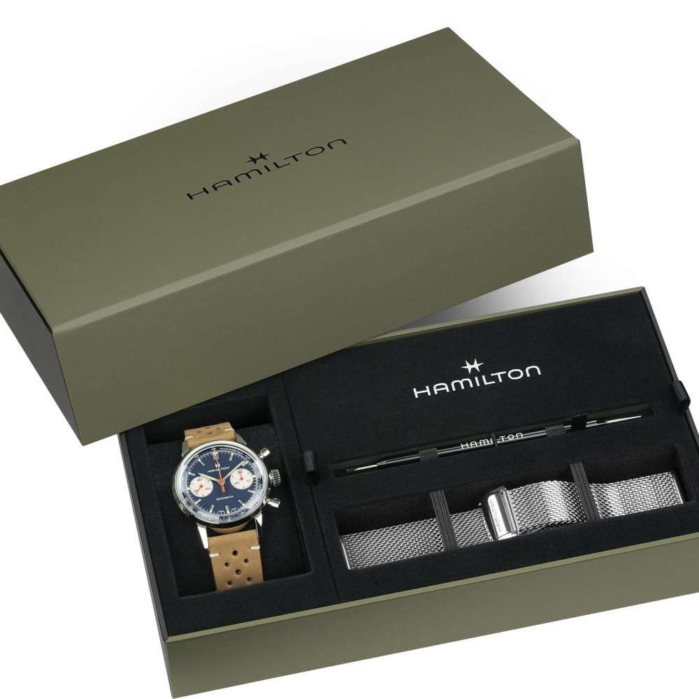 Hamilton - American Classic Intra-Matic - Cronografo - Blu