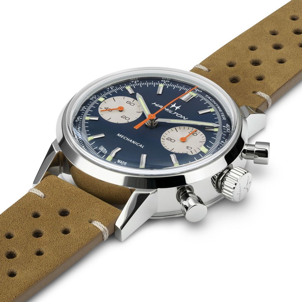 Hamilton - American Classic Intra-Matic - Cronografo - Blu