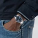 Hamilton - Jazzmaster Quartz - Blu - Acciaio