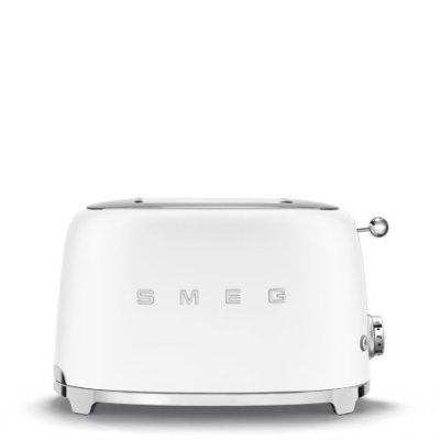 Smeg - Tostapane Bianco 2 Fette - Opaco - 50'S Style