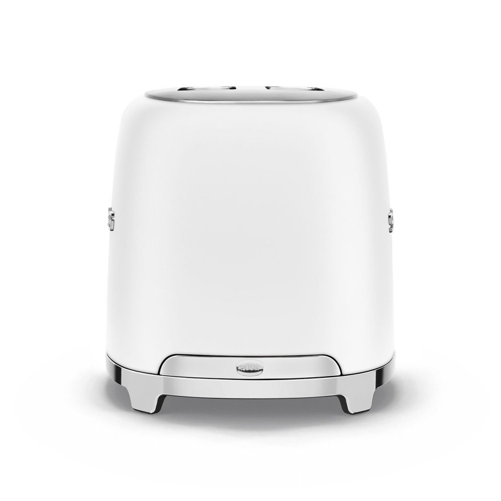 Smeg - Tostapane Bianco 2 Fette - Opaco - 50'S Style