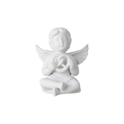 Rosenthal - Angelo Con Brezel - Porcellana - White Matte