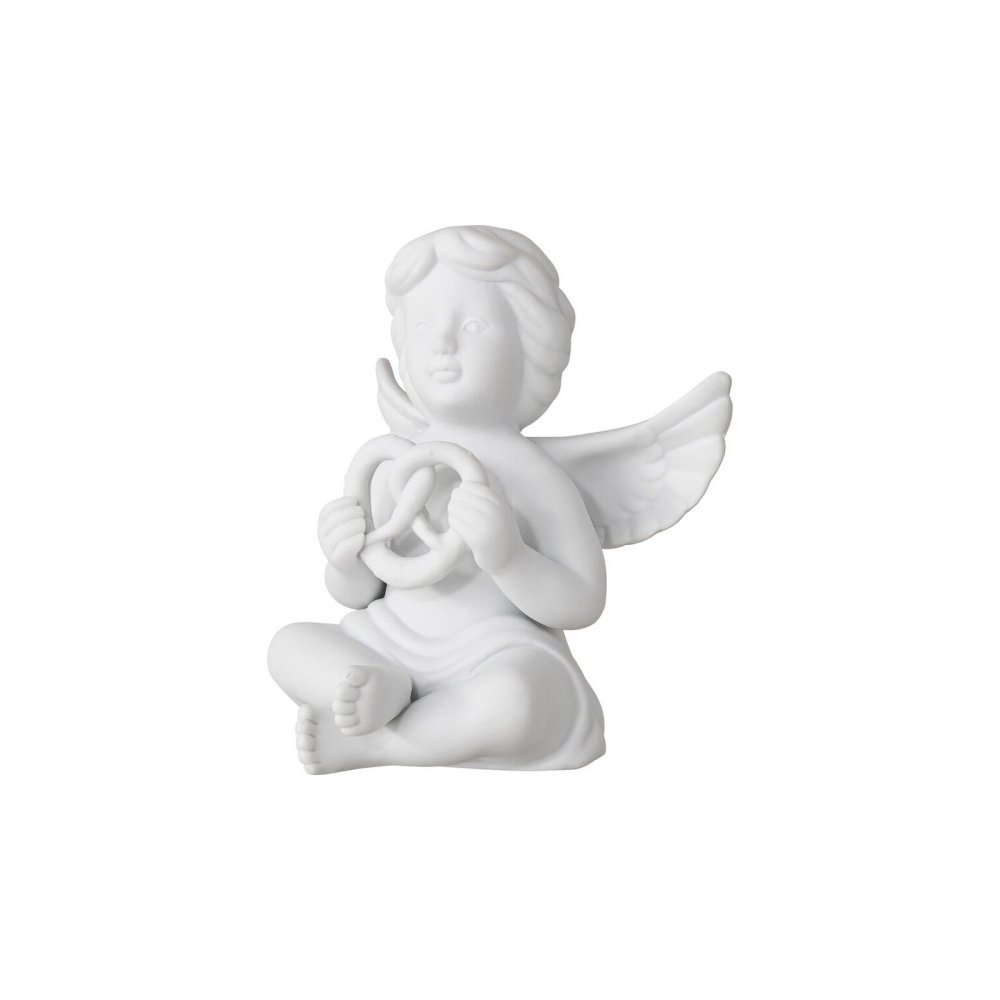 Rosenthal - Angelo Con Brezel - Porcellana - White Matte