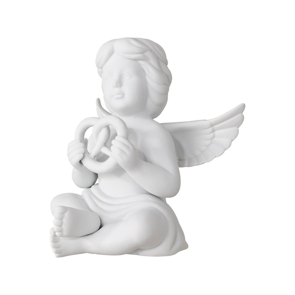 Rosenthal - Angelo Con Brezel - Porcellana - White Matte