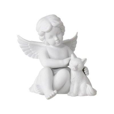 Rosenthal - Angelo Con Volpe - Porcellana - White Matte