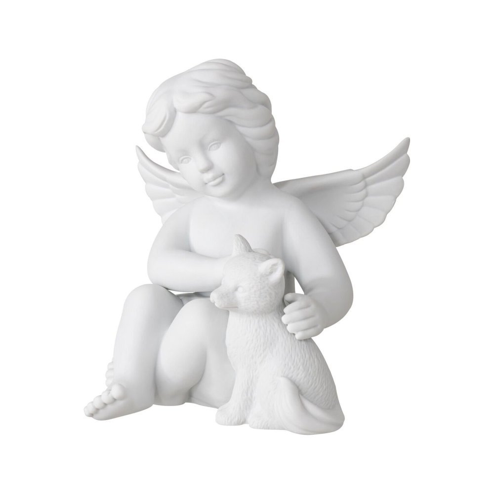 Rosenthal - Angelo Con Volpe - Porcellana - White Matte