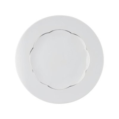 Rosenthal - Sonetto Platinum - Piatto 28 Cm - Porcellana