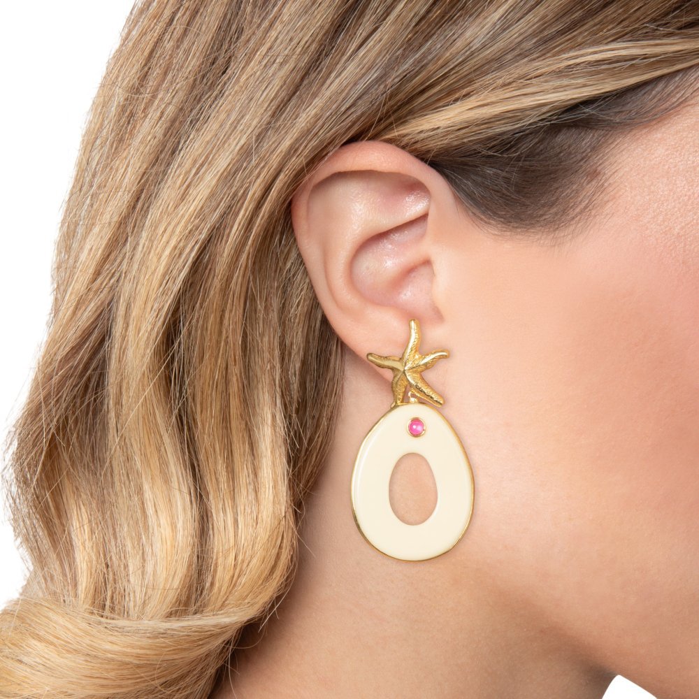 Nivy - Orecchini Marinée - Argento - Oro Giallo