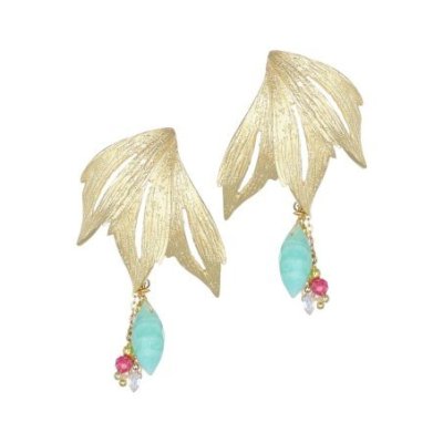 Nivy - Orecchini Saphira - Argento - Oro Giallo