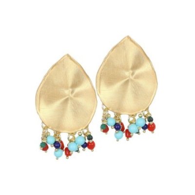 Nivy - Orecchini Aluna - Argento - Corallo