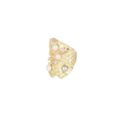 Nivy - Anello Kaely - Argento 925 - Oro Giallo