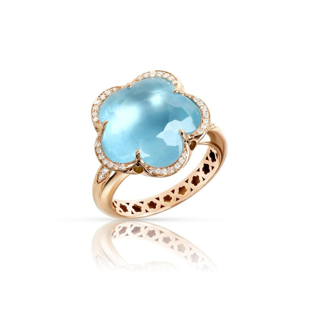 Anello Bon Ton - Anello - Topazio Blu - Pasquale Bruni