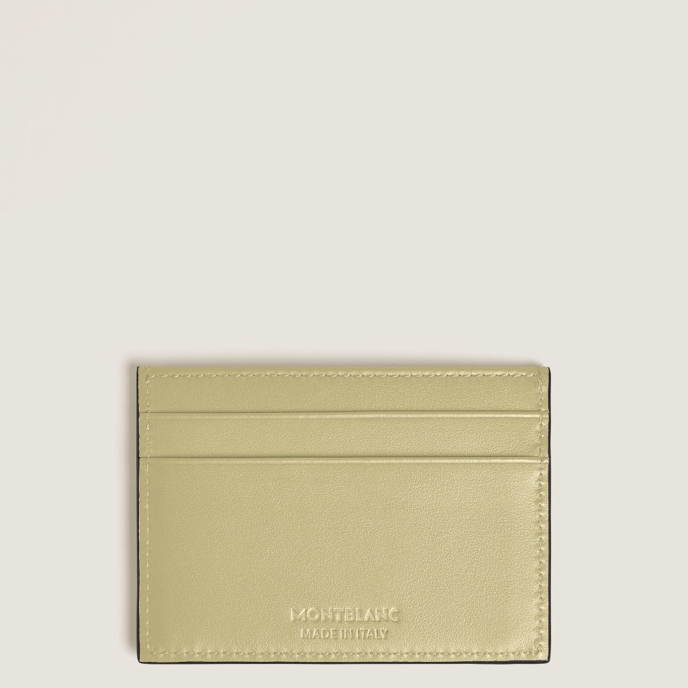 Montblanc - Portacarte Extreme - Pelle - Mandorla