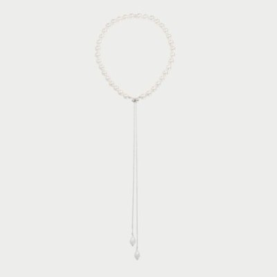 Rue Des Mille - Collana Ellisse Pearl - Argento - Perle
