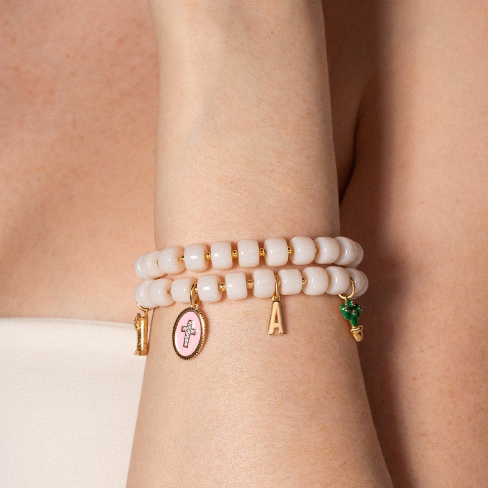 Rue Des Mille - Bracciale Base Ibiza - Cristalli - Ematite