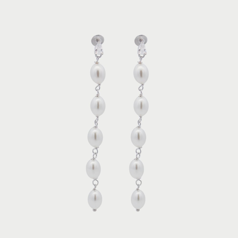 Coppia Di Orecchini Pearl Cascade - Rue Des Mille