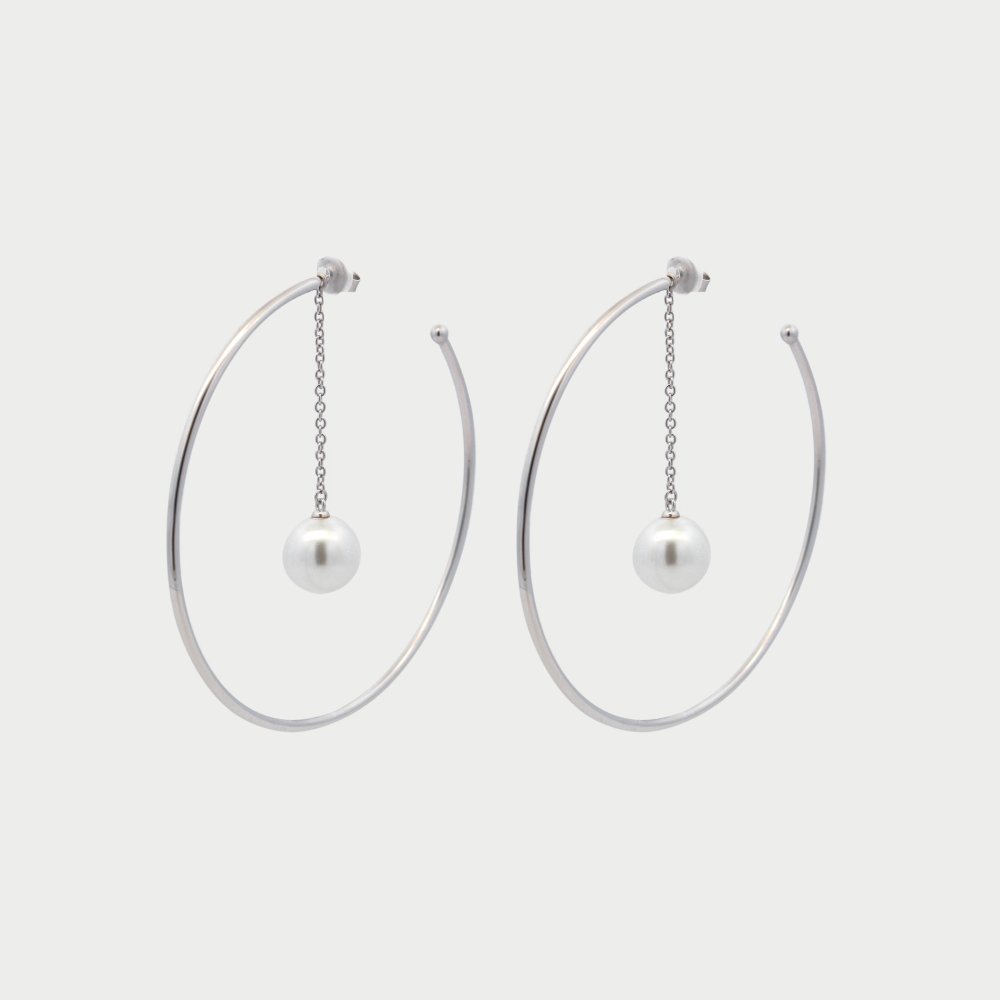 Orecchini Cerchio Moonfall - Rue Des Mille