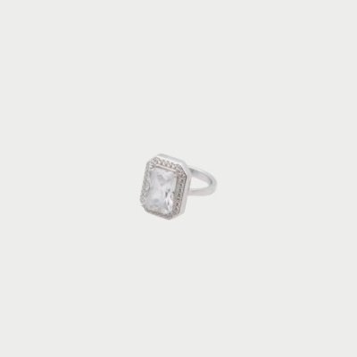 Rue Des Mille - Anello Stone - Argento 925 - Zircone