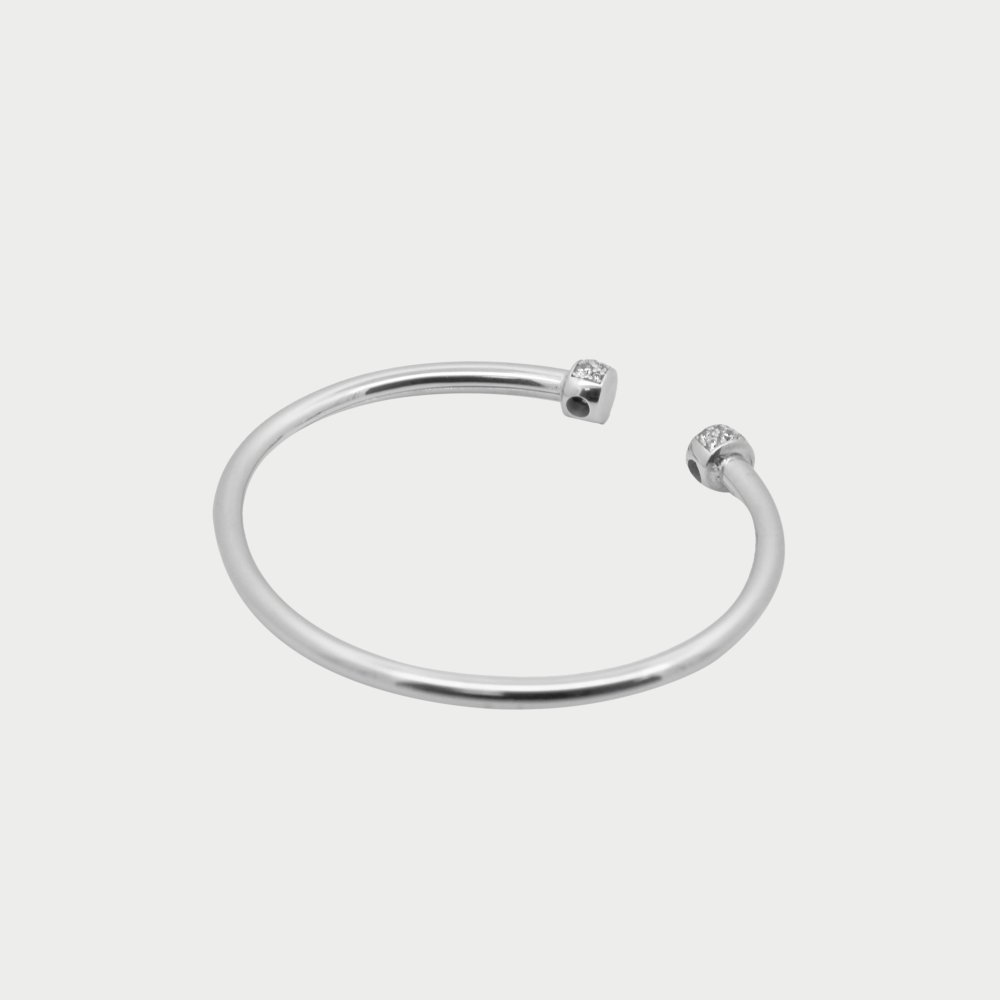 Bracciale Flux Rigido - Argento 925 - Rue Des Mille