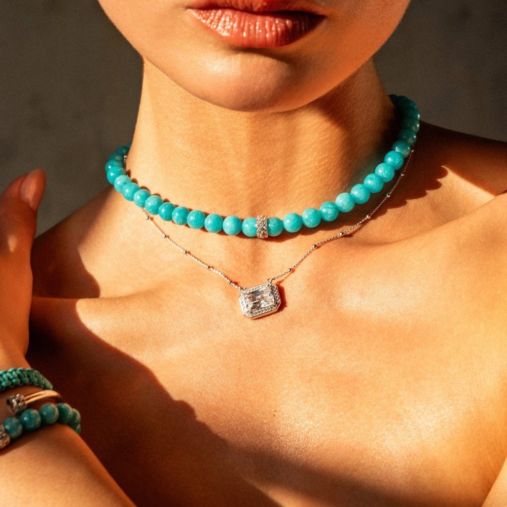 Rue Des Mille - Girocollo Orbis - Giade Celesti