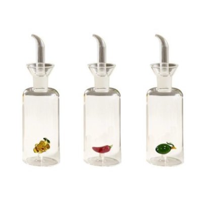 Brandani - Oliera Decori Assortiti - Vetro - 25Cl