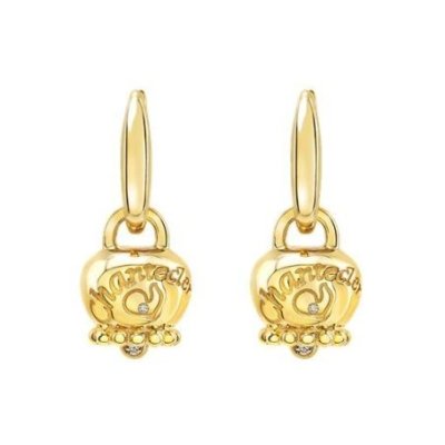 Chantecler - Orecchini Campanella - Oro - Diamanti