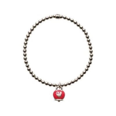 Chantecler - Bracciale Et Voilà - Argento - Smalto Rosso