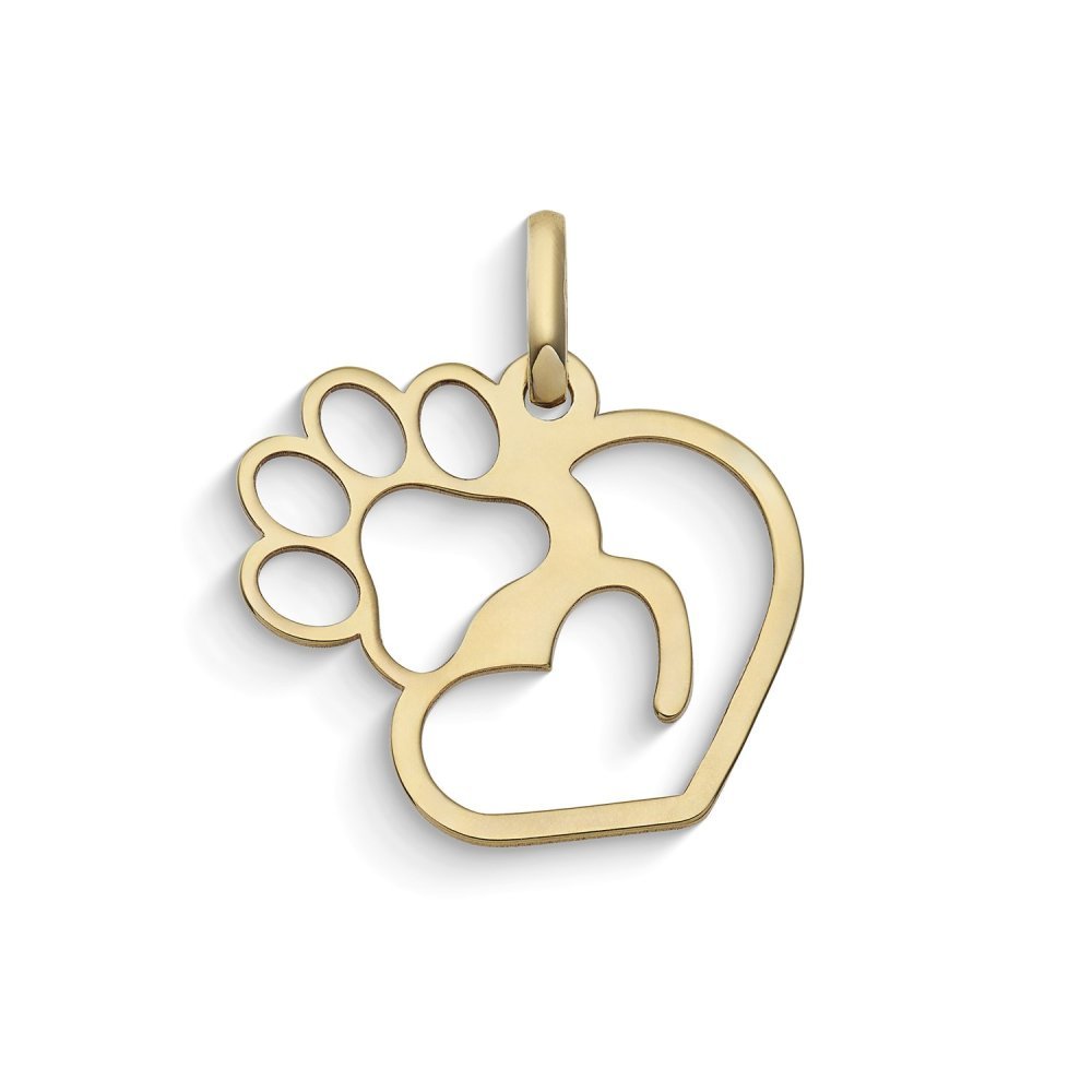Ciondolo In Oro Giallo 375‰ Con Zampa - Comete Gioielli