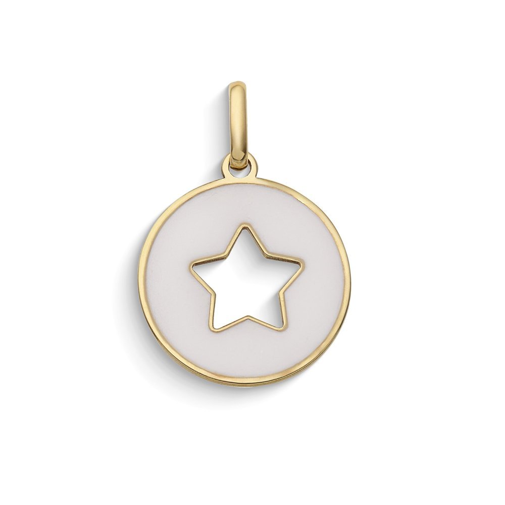 Ciondolo Stella In Oro Giallo 375‰ - Comete Gioielli