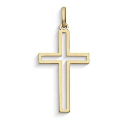 Comete Gioielli - Ciondolo Croce - Oro Giallo