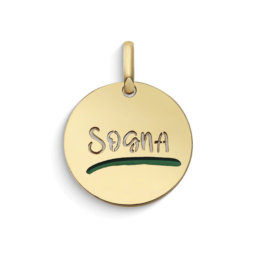 Ciondolo Sogna Rotondo In Oro Giallo 375‰ - Comete Gioielli