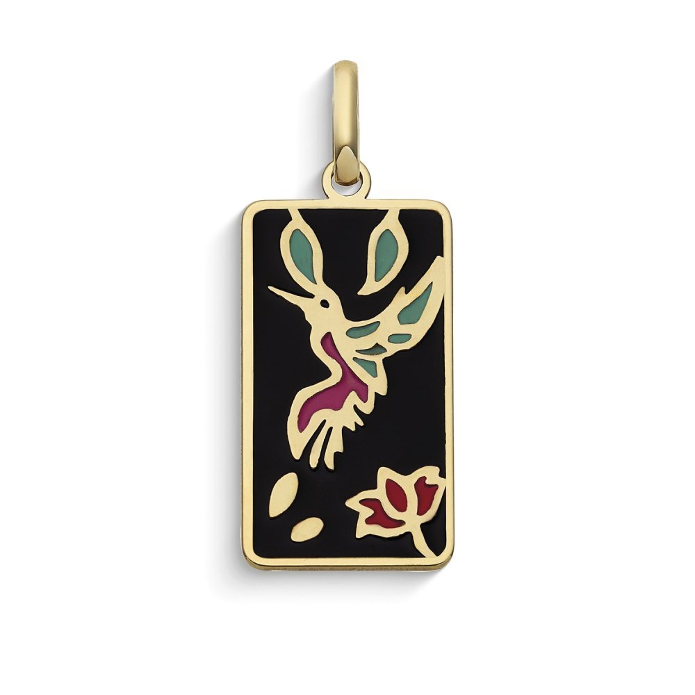 Ciondolo Resilienza In Oro Giallo 375‰ - Comete Gioielli