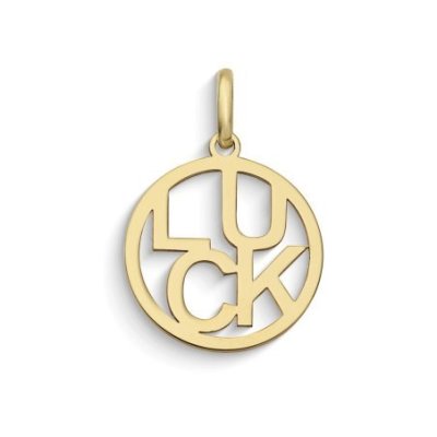 Comete Gioielli - Ciondolo Luck - Oro Giallo