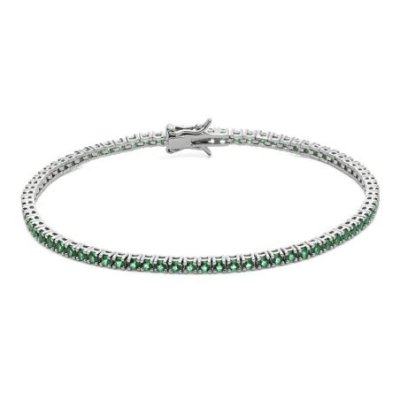 Comete Gioielli - Bracciale Tennis - Argento - Zirconi