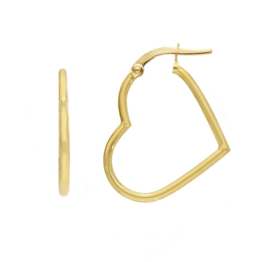 Orecchini Cerchio - Oro Giallo 18 Ct - Songa Antonio