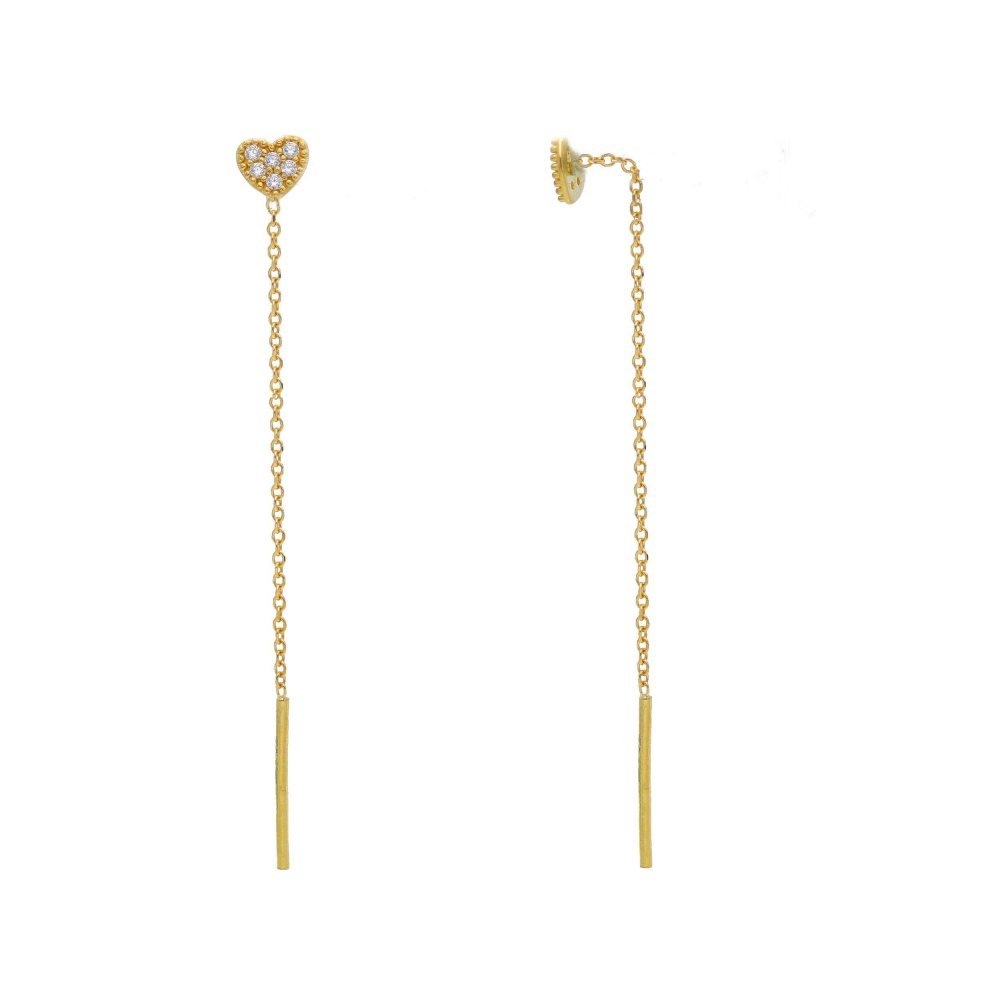 Orecchini Pendenti - Oro Giallo 18 Ct - Songa Antonio