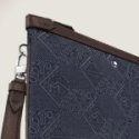 Montblanc - Pochette 4810 - Denim Blu - Pelle