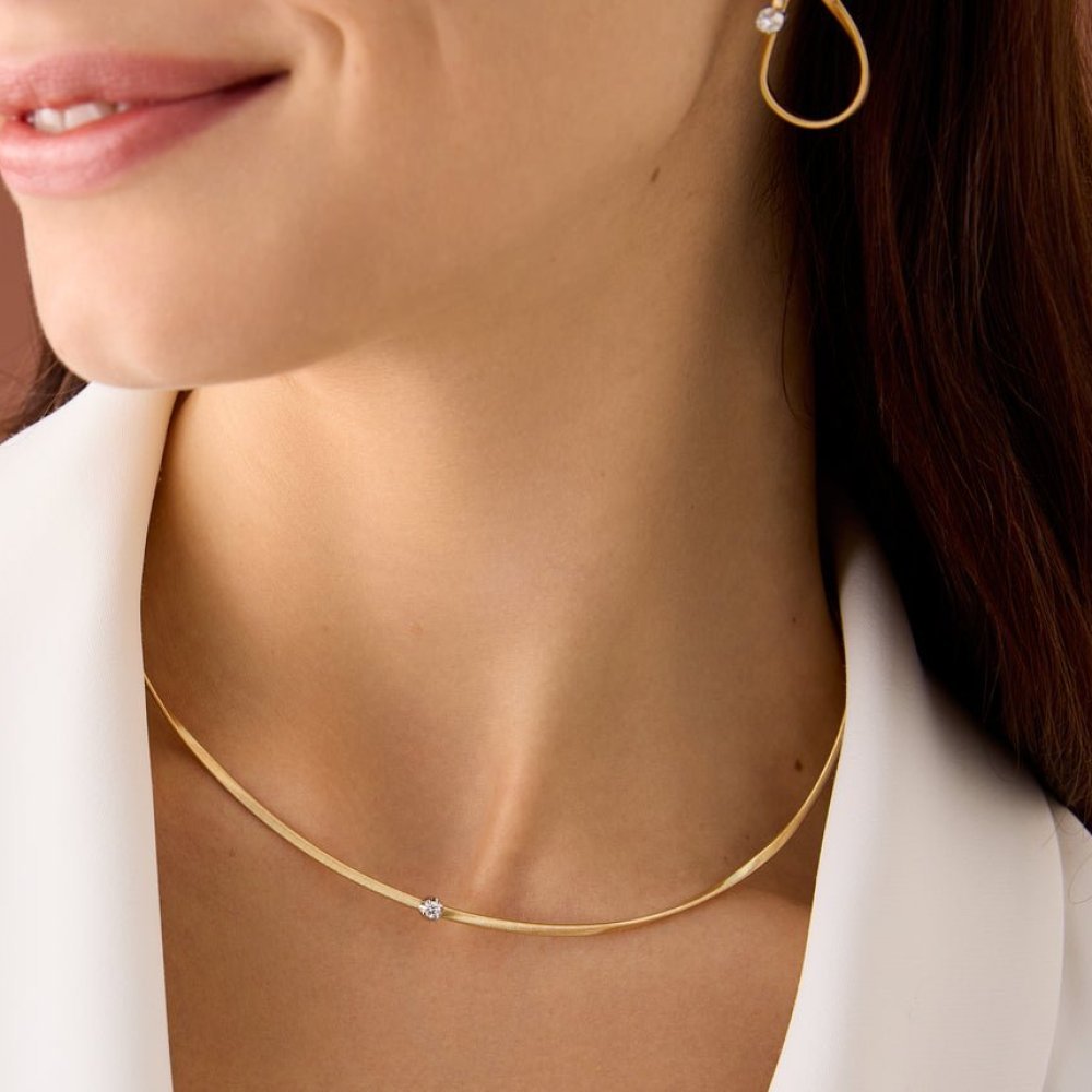 Marco Bicego - Collana Marrakech - Oro Giallo - Diamante