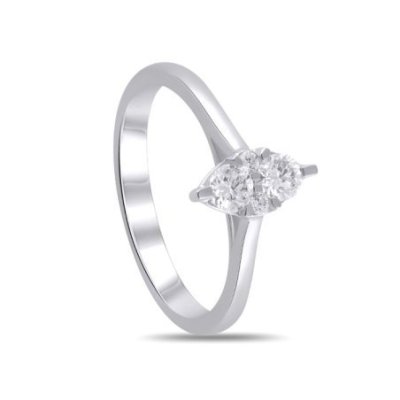 Salvini - Anello Mosaico S - Oro Bianco - Diamante